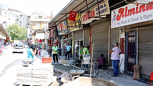 BÜYÜKŞEHİR’DEN BAZALT DÖŞEMESİ