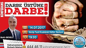 BÜYÜKŞEHİR’DEN ‘DARBE’ KONFERANSI