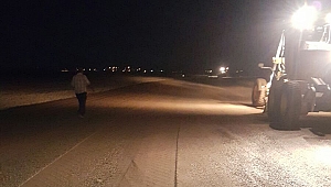 BÜYÜKŞEHİR’DEN YOL ÇALIŞMASI