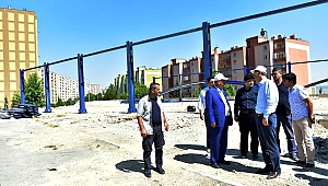 DULKADİROĞLU BELEDİYESİ'NDEN DOĞUKENT'E MODERN PAZAR YERİ