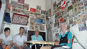 EFE DAYI'NIN ERDOĞAN SEVGİSİ DUVARLARA SIĞMIYOR 