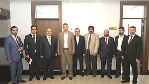 GÜVENÇ ‘’TÜMSİAD KAHRAMANMARAŞ’’ ŞUBESİNİ AĞIRLADI…