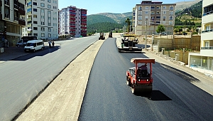 KUZEY ÇEVRE YOLU ASFALTLANIYOR