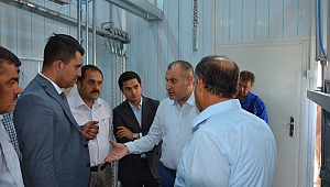 MODÜLER KESİMHANEDE DENEME KESİMİ YAPILDI