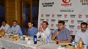 ŞEHİT AİLELERİ VE GAZİLER ONURUNA YEMEK VERİLDİ