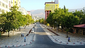 TRABZON CADDESİ’NDE ÇALIŞMALAR HIZ KESMİYOR