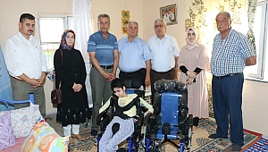 BÜYÜKŞEHİR’DEN ÖZEL TERTİBATLI SANDALYE