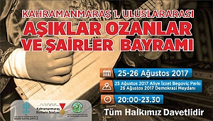 BÜYÜKŞEHİR’DEN ULUSLARARASI AŞIKLAR BAYRAMI