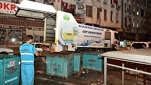 ÇÖP KONTEYNIRLARINA ÖZEL BAYRAM TEMİZLİĞİ
