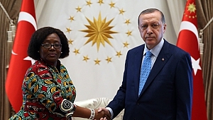 CUMHURBAŞKANI ERDOĞAN, TANZANYA BÜYÜKELÇİSİ KİONDU’YU KABUL ETTİ