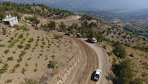 DULKADİROĞLU'NDAN BERTİZ'E YÜKSEK STANDARTLI YOL