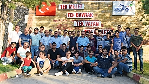 FİLİSTİNLİ ÖĞRENCİLER BAŞKAN AYDIN’IN MİSAFİRİ OLDU