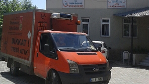 İLK 7 AYDA 534 TON TIBBI ATIK TOPLANDI