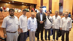 İLK HAC KAFİLESİ DUALARLA UĞURLANDI