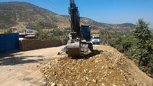 KIRMAKAYA YOLU’NUN DOLGUSU TAMAM
