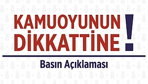 ONİKİŞUBAT BELEDİYESİ’NDEN KAMUOYUNUN DİKKATİNE