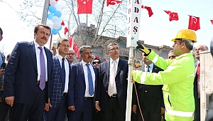 PAZARCIK İLÇESİ DOĞALGAZ İLE BULUŞMANIN SEVİNÇİNİ YAŞIYOR