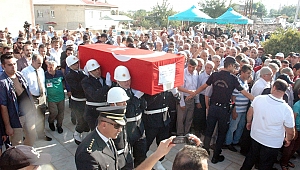 ŞEHİT POLİS KAHRAMANMARAŞ’TA SON YOLCULUĞUNA UĞURLANDI 