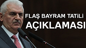 Son dakika haberleri! Başbakan'dan Bayram tatili açıklaması