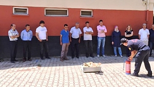 YANGIN VE DEPREM GÜVENLİĞİ KONULU EĞİTİM