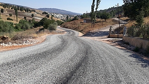 YILDIZBAĞI –YAVUZSELİM YOLU DA ASFALTLANIYOR