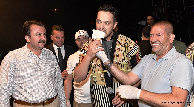 DONDURMA FESTİVALİ MURAT BOZ'LA NOKTALANDI