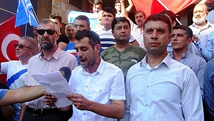 KAHRAMANMARAŞ’TA BARZANİ VE İSRAİL’E TEPKİ