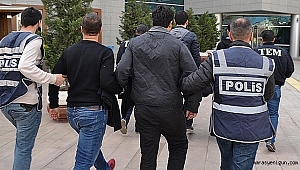 KAHRAMANMARAŞ'TA FETÖ OPERASYONUNDA 10 KİŞİ TUTUKLANDI