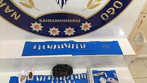 KAHRAMANMARAŞ’TA OTEL ODASINDA UYUŞTURUCU BASKINI: 2 GÖZALTI