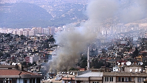 KAHRAMANMARAŞ’TA YANGIN PANİĞİ 