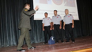 KOMUTANDAN ÖZEL GÜVENLİKÇİLERE 