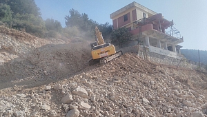 KUZEY ÇEVRE YOLUNDA YIKIM ÇALIŞMALARI