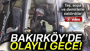 Bakırköy’de büfe yıkımı sırasında gerginlik
