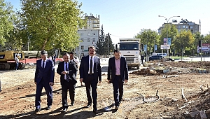 Başkan Erkoç’tan Çukurova Tünel Kavşağı’nda İnceleme