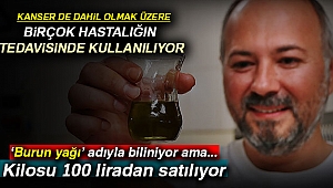 Çiğ burun yağı şifa kaynağı