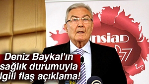 Deniz Baykal'ın sağlık durumuyla ilgili flaş açıklama!