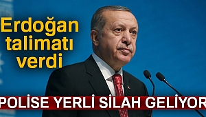 Erdoğan: 'Polise yerli silah geliyor'