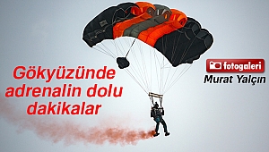 Gökyüzünde adrenalin dolu dakikalar