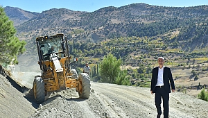Güvenli Bir Ulaşım İçin Dağı Eritip Yol Yaptık