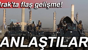 Irak ordusu ve Peşmerge anlaştı