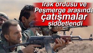 Irak ordusu ve Peşmerge arasında çatışmalar şiddetlendi