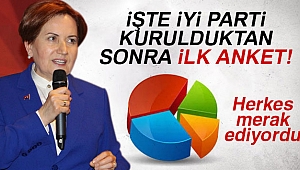 İyi Parti sonrası ilk anket ortaya çıktı! İşte oy oranları...