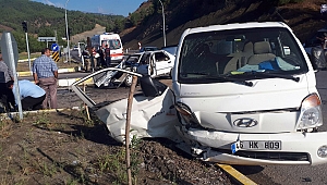 KAHRAMANMARAŞ’TA TRAFİK KAZASI: 1’İ AĞIR 9 YARALI