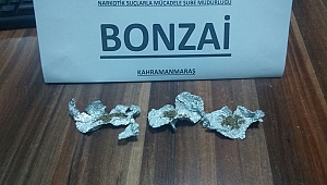 Kahramanmaraş’ta Uyuşturucu Operasyonu: 3 Gözaltı