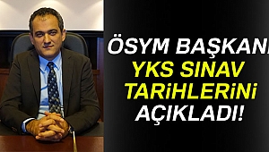 ÖSYM Başkanı Prof. Dr. Özer: 'YKS'ya başvuru Mart ayı içinde yapılacak'