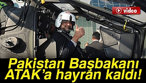 Pakistan Başbakanı ATAK'a hayran kaldı