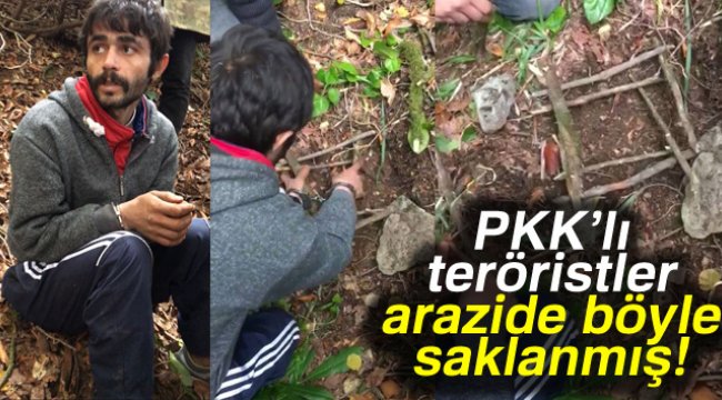 PKK'lı terörist, arazide fazla duman çıkarmadan nasıl ateş yaktıklarını anlattı