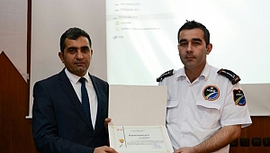 Polis müdürlerinden özel güvenlik görevlilerine eğitim 