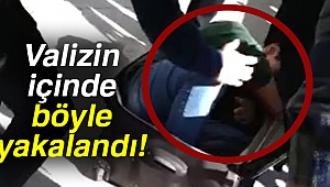 Sarp Sınır Kapısı'nda valizden çocuk çıktı