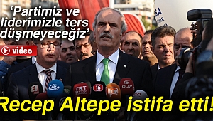 Son dakika : Bursa Büyükşehir Belediye Başkanı Recep Altepe istifa etti |Recep Altepe kimdir?